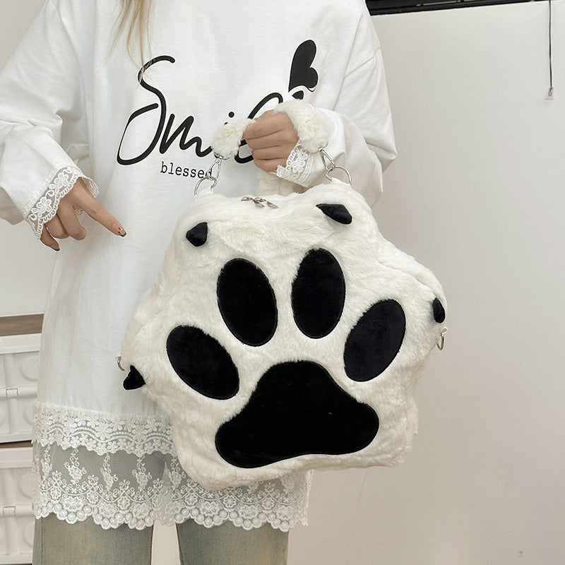 Plush Cat Paw Femboy Backsack