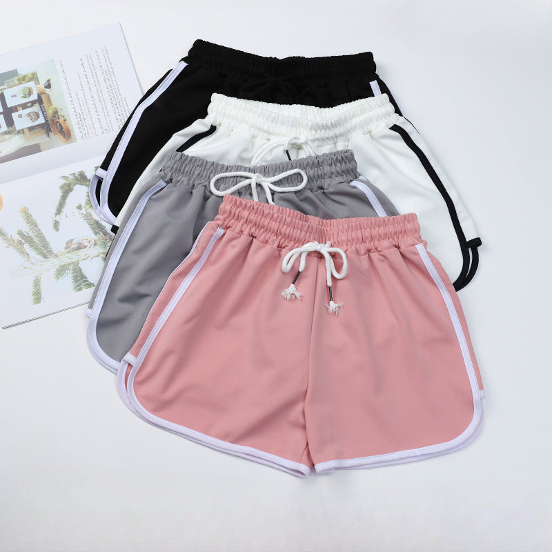 French Terry Drawcord Dolphin Shorts