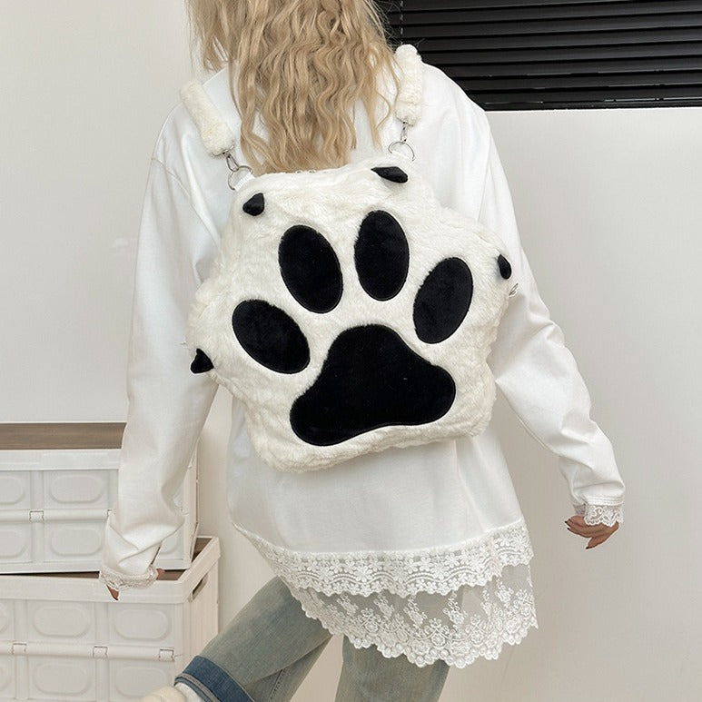 Plush Cat Paw Femboy Backsack