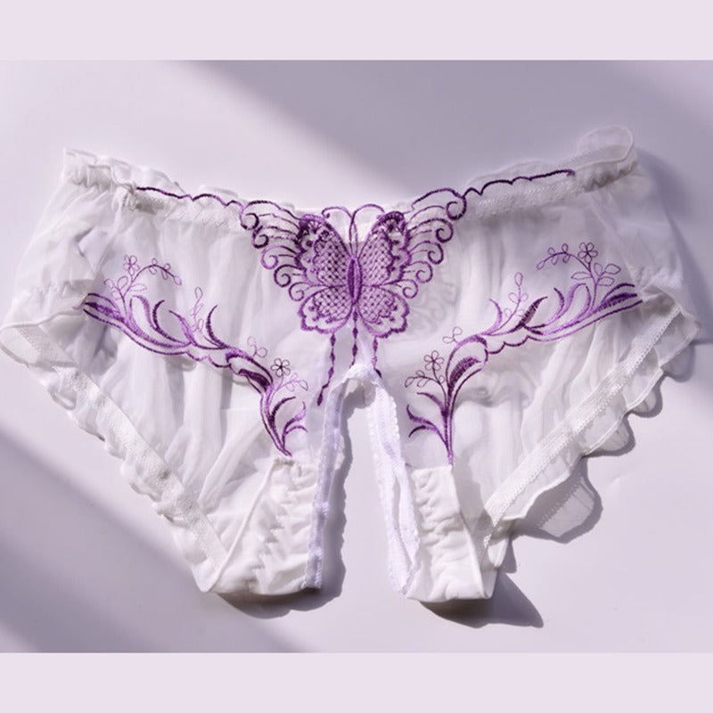 Butterfly Open Crotch Hip Panties