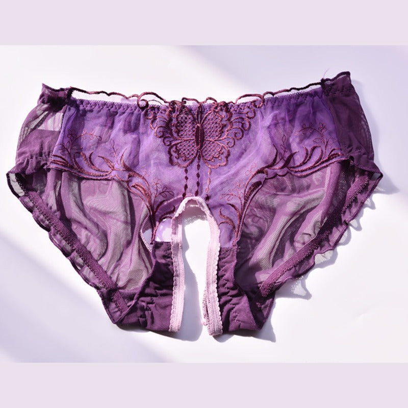 Butterfly Open Crotch Hip Panties