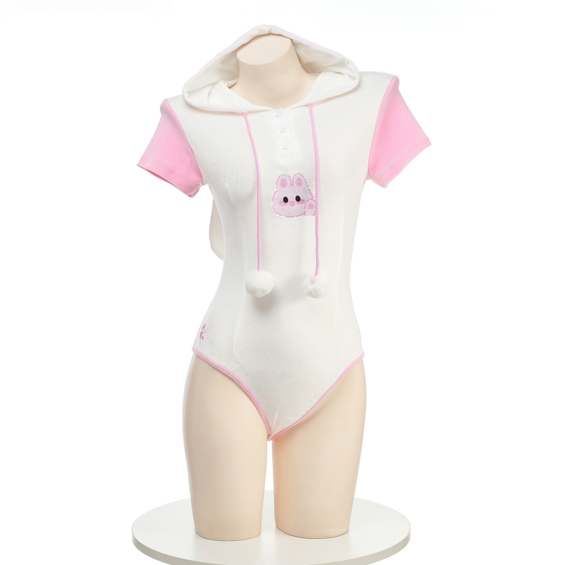 Cute Bunny Hooded Bodysuit