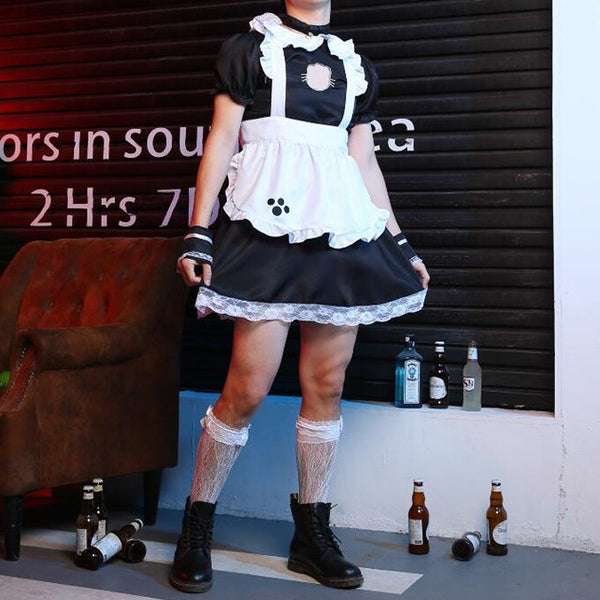 Cat Maid Costume Set - Fantasy Roleplay Ready