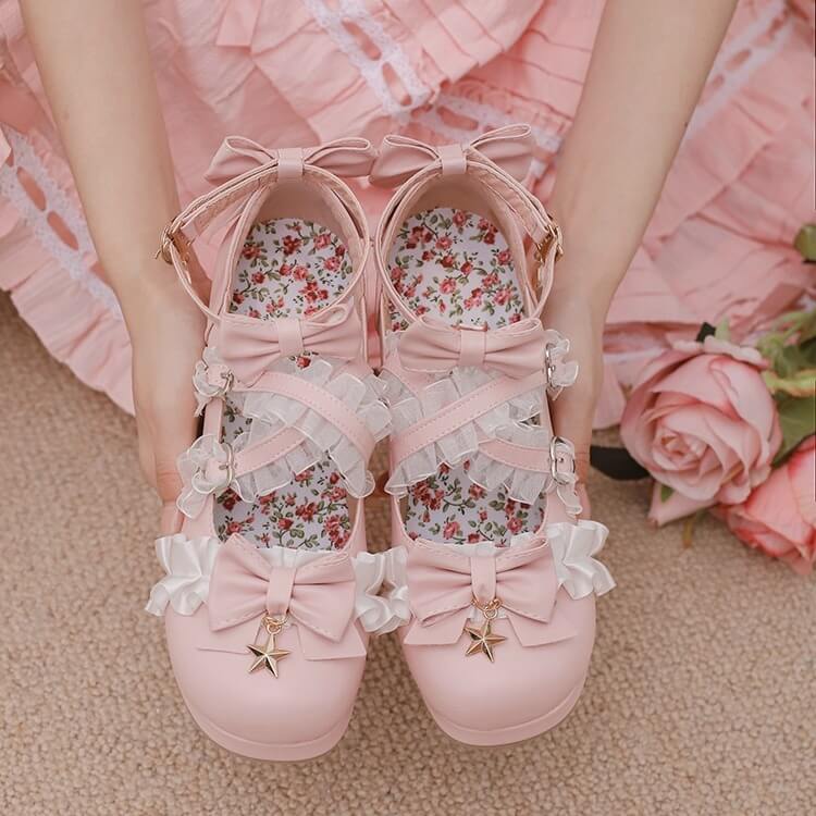 Cute Princess Shoes with Bow