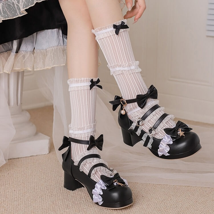 Cute Princess Shoes with Bow