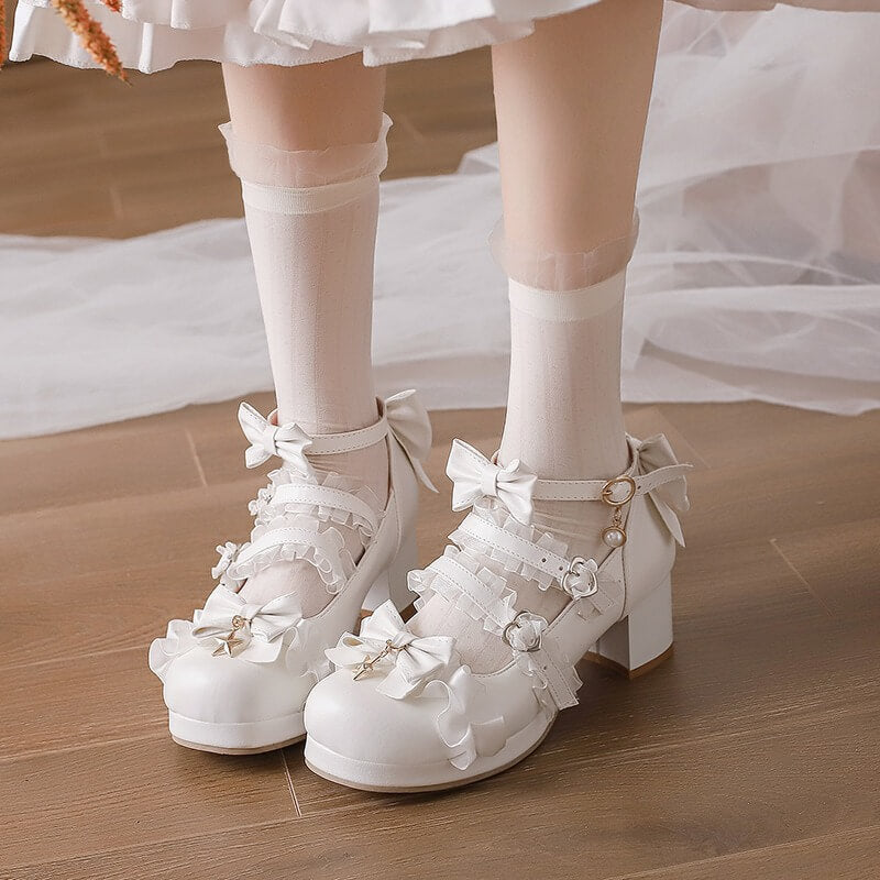 Cute Princess Shoes with Bow