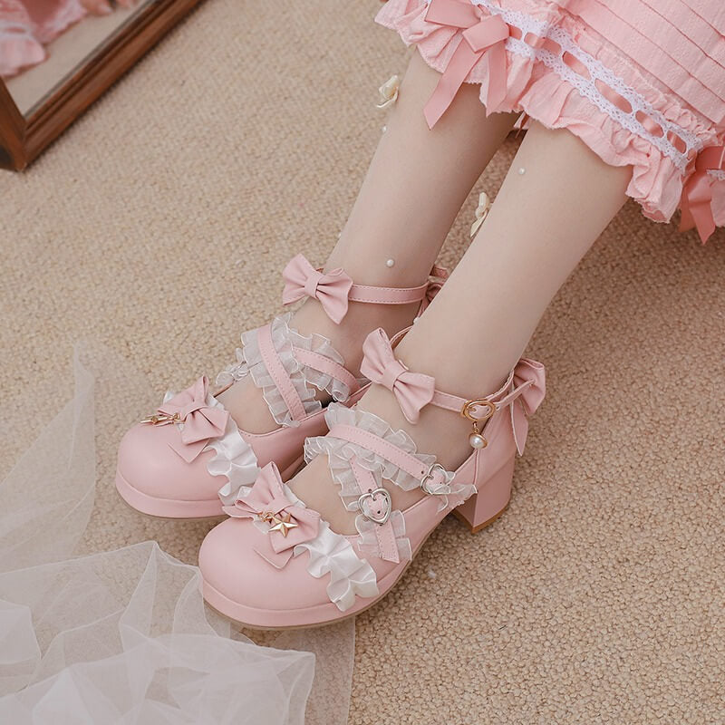 Cute Princess Shoes with Bow