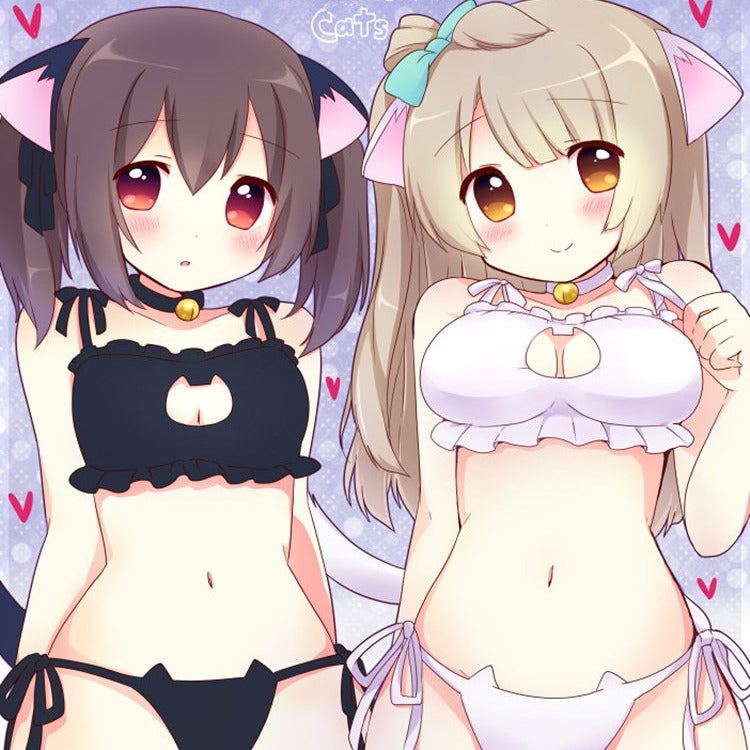 Cat Anime Cosplay Lingerie Set