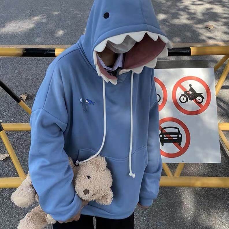 Femboy Shark Hoodie