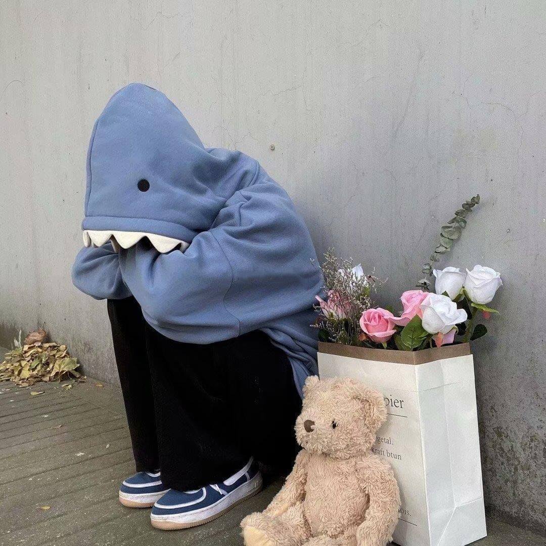 Femboy Shark Hoodie