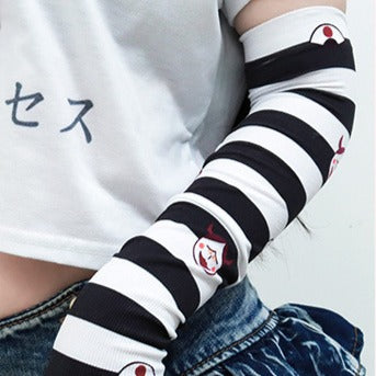 Femboy Stripe Arm Warmers