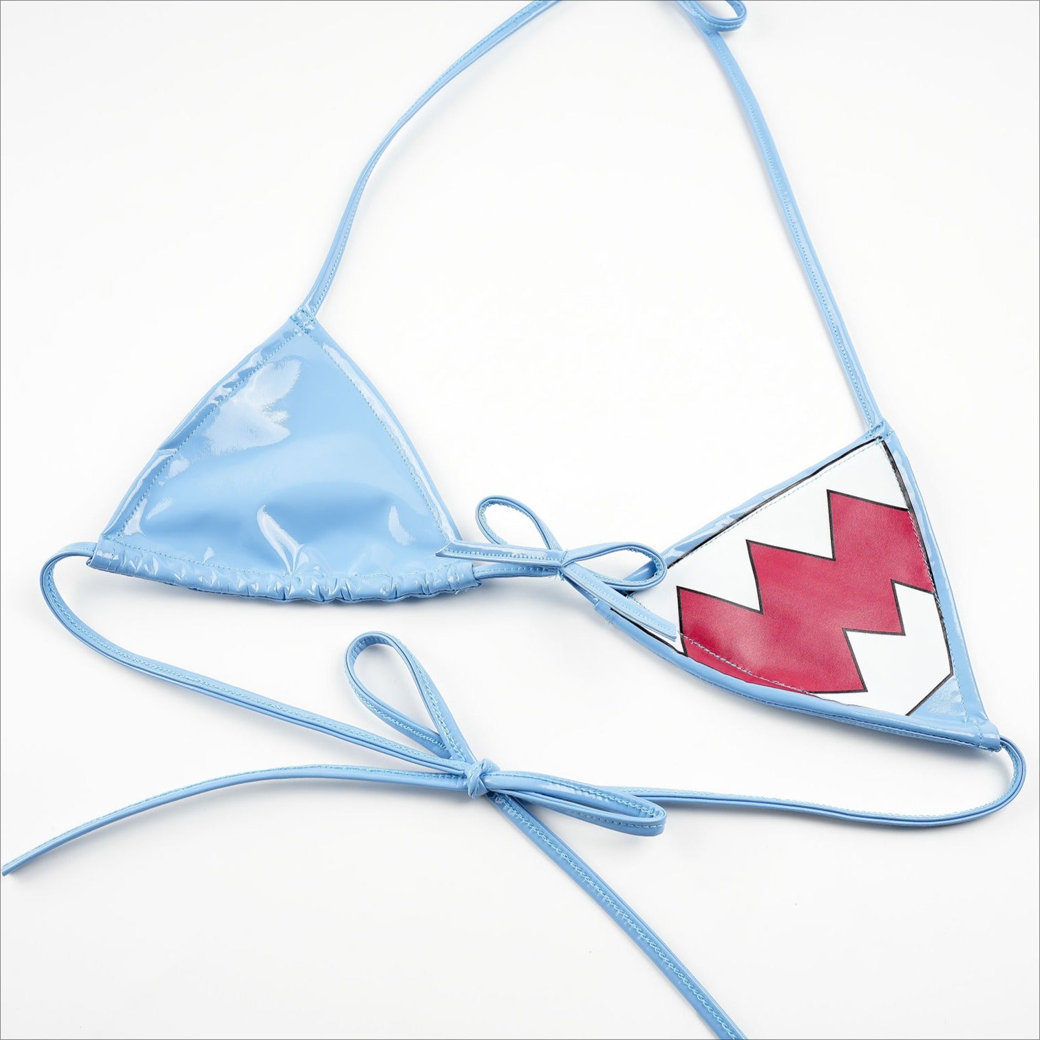 Gawr Gura Shark Girl Leather Bikini