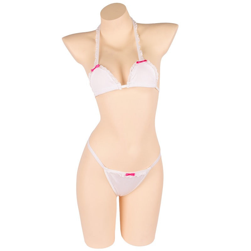 Halter Top G String Femboy Bikini Set