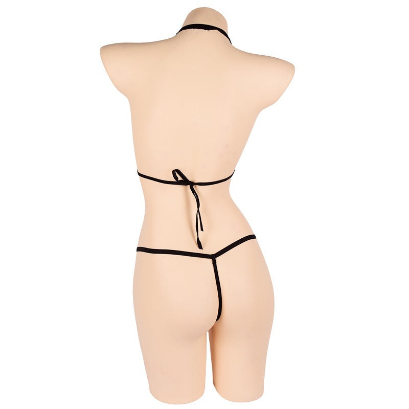 Halter Top G String Femboy Bikini Set