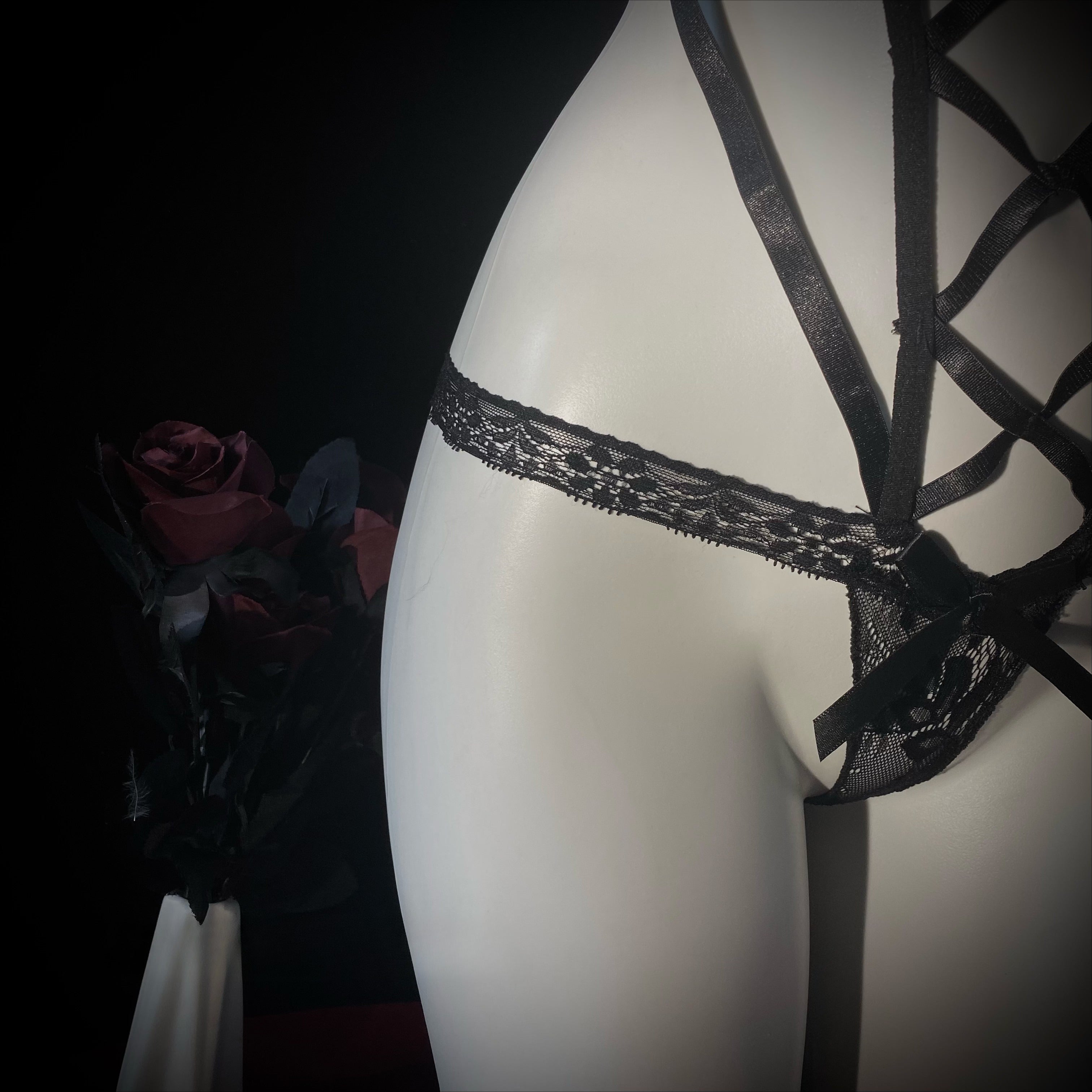 Lace Bondage Lingerie