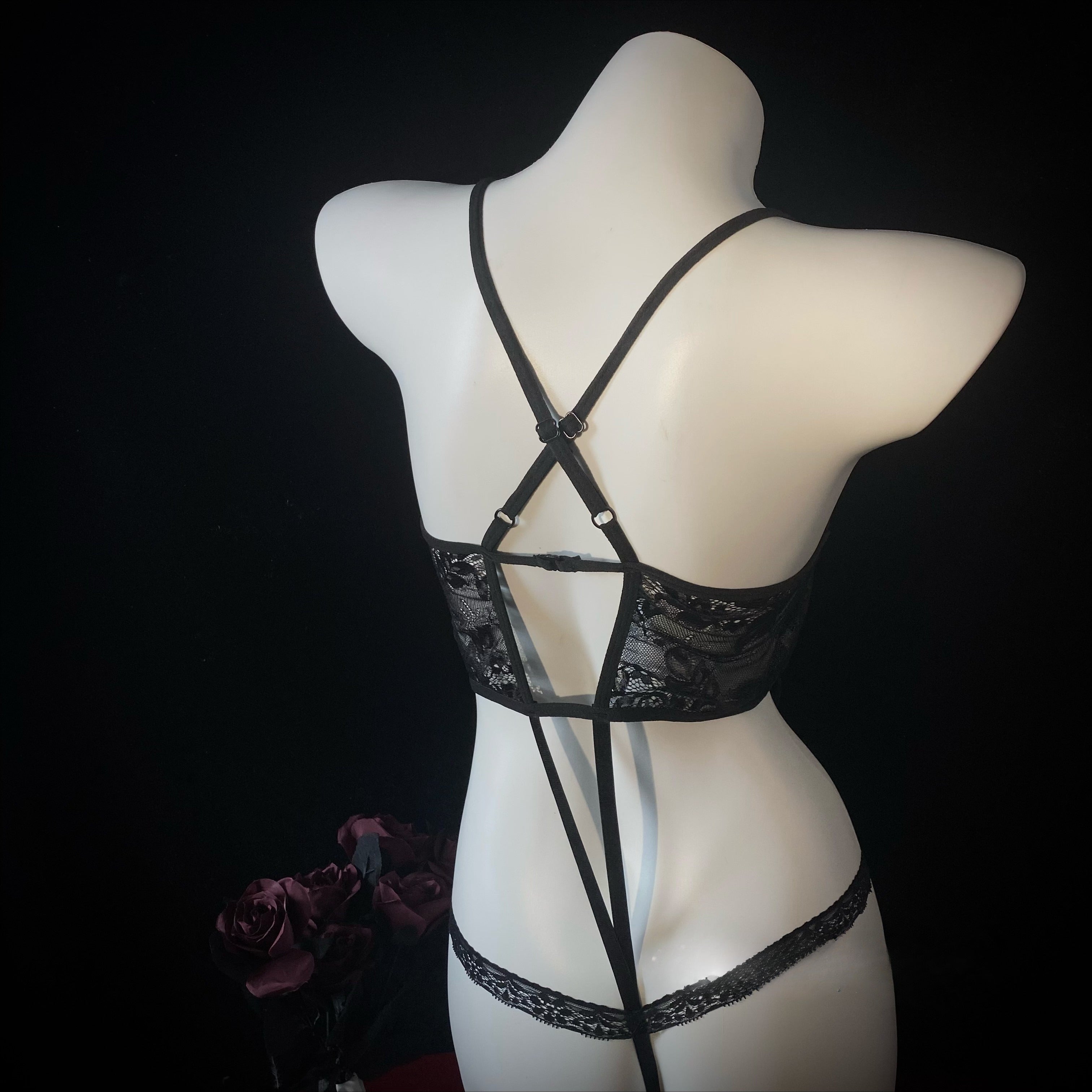 Lace Bondage Lingerie