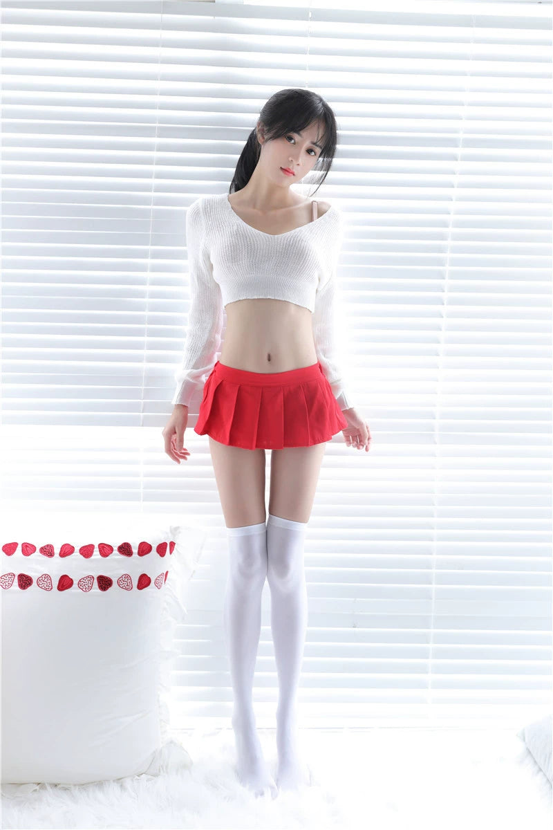 Cute Mini Pleated Femboy Skirt – Femboy Outfit