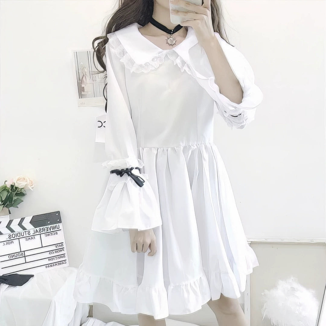 Black and White Maid Dress Set.