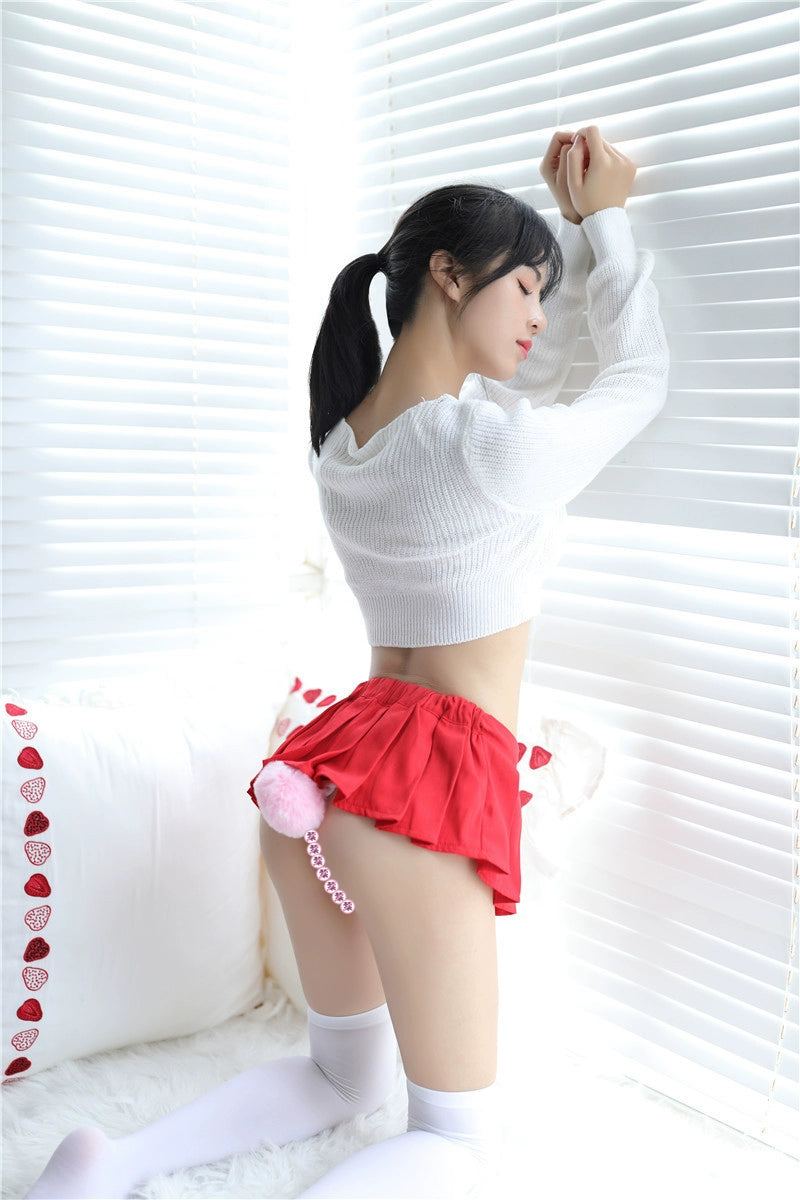 Cute Mini Pleated Femboy Skirt