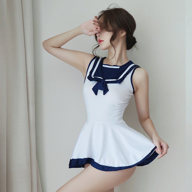 Sailor Collar Schoolgirl Dress Lingerie