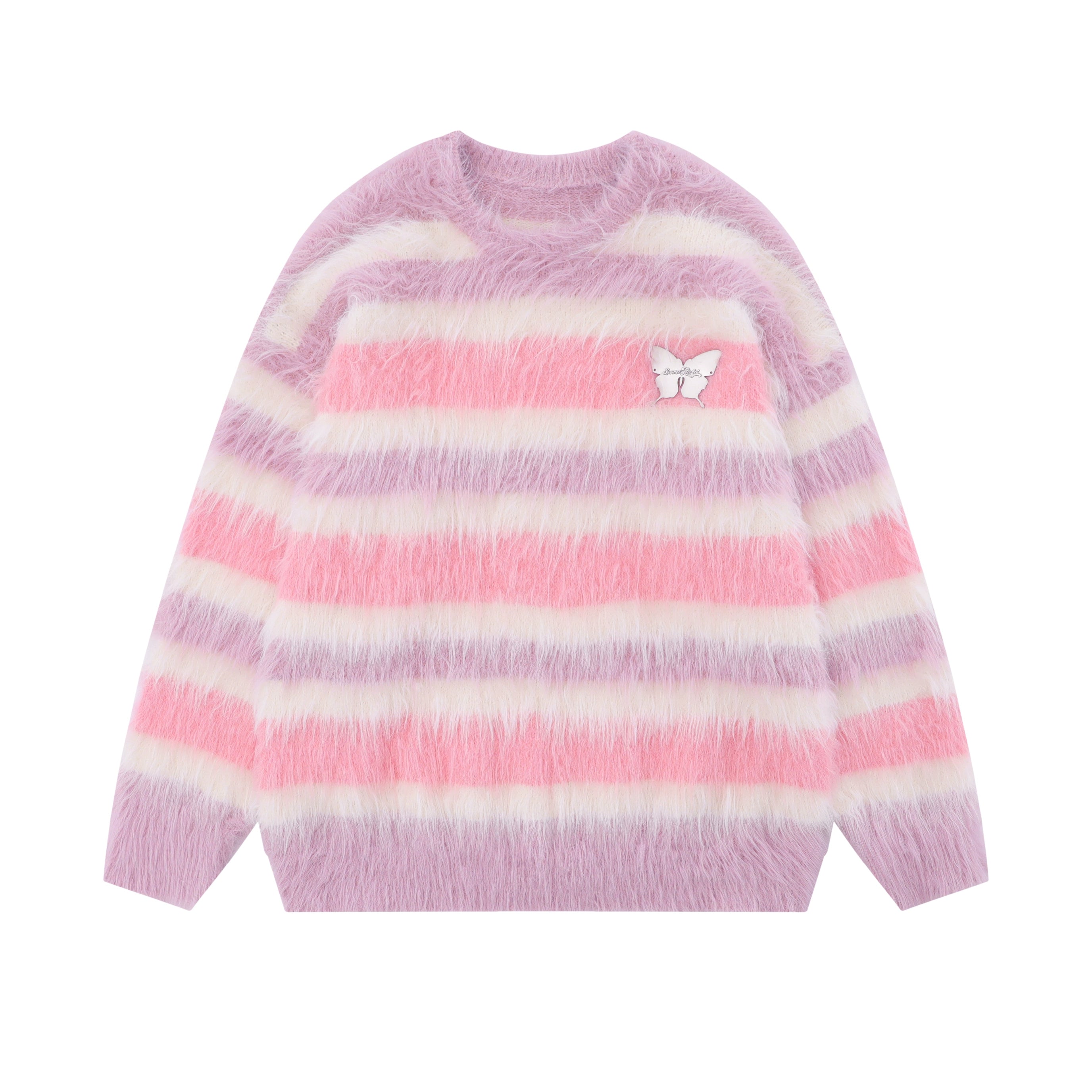 Mohair Stripe Sweater