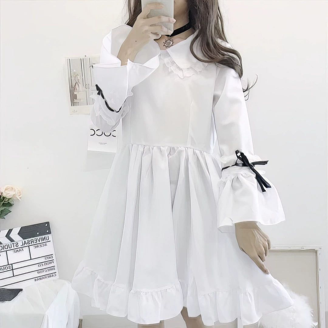 Black and White Maid Dress Set.