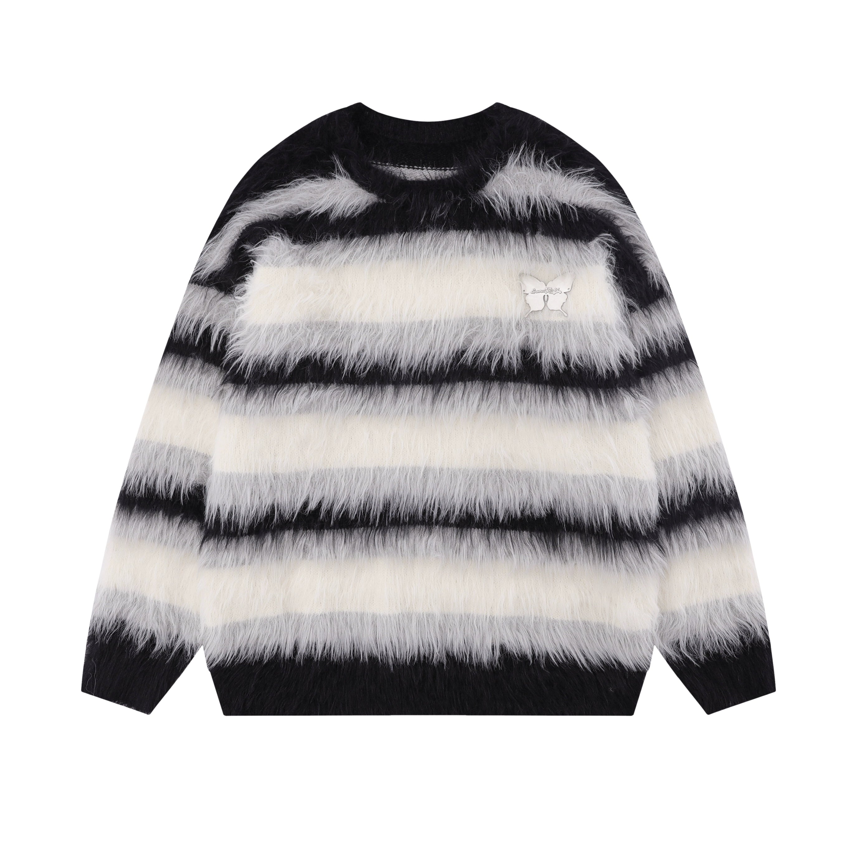 Mohair Stripe Sweater