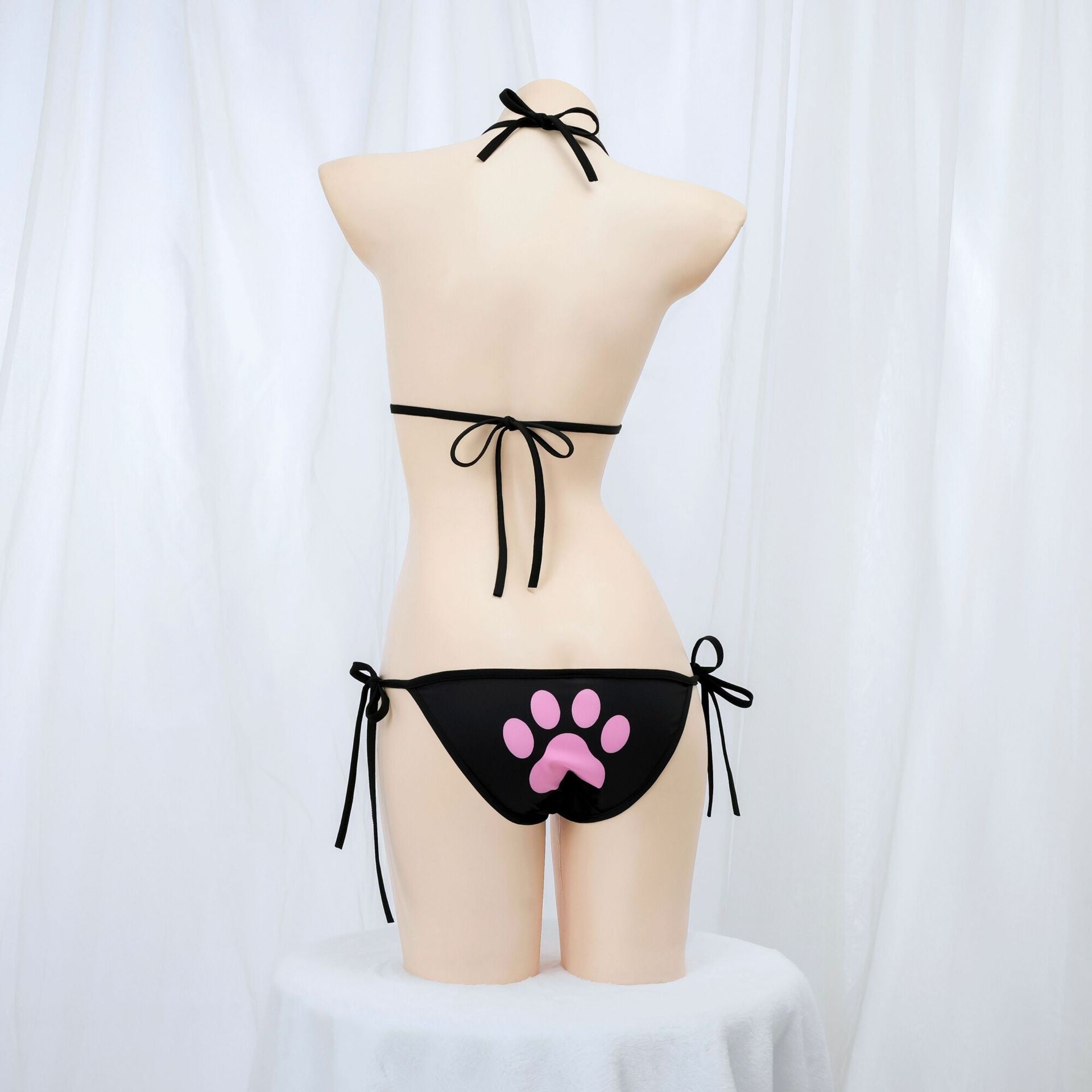 Kaomoji Cat Paw Bikini