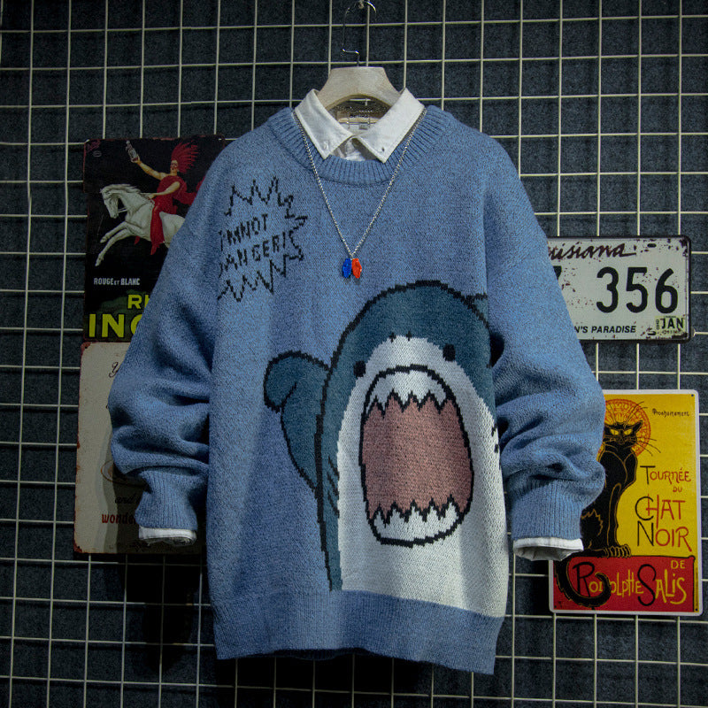 Femboy Shark Turtleneck Sweater