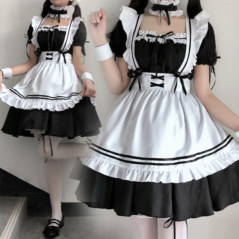Lolita Girdle Maid Dress Set