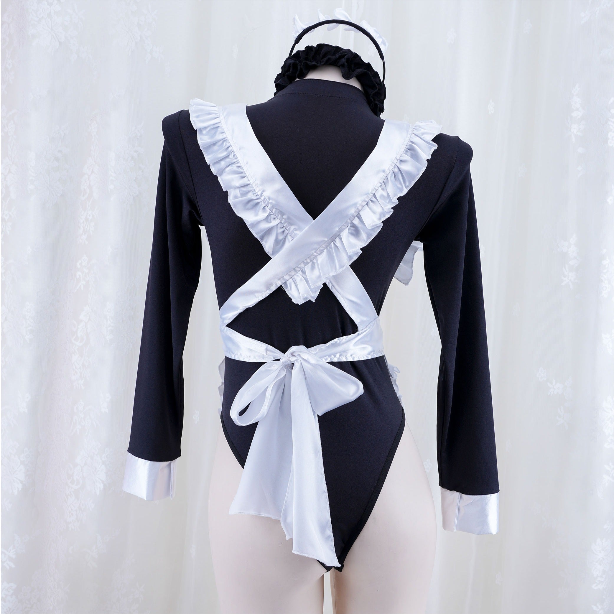 Open Chest Maid Costume