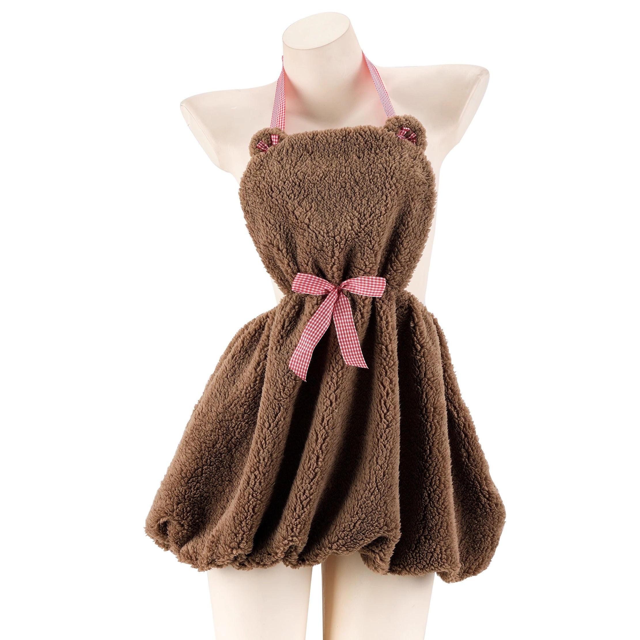 Plush Bear Backless Maid Dress