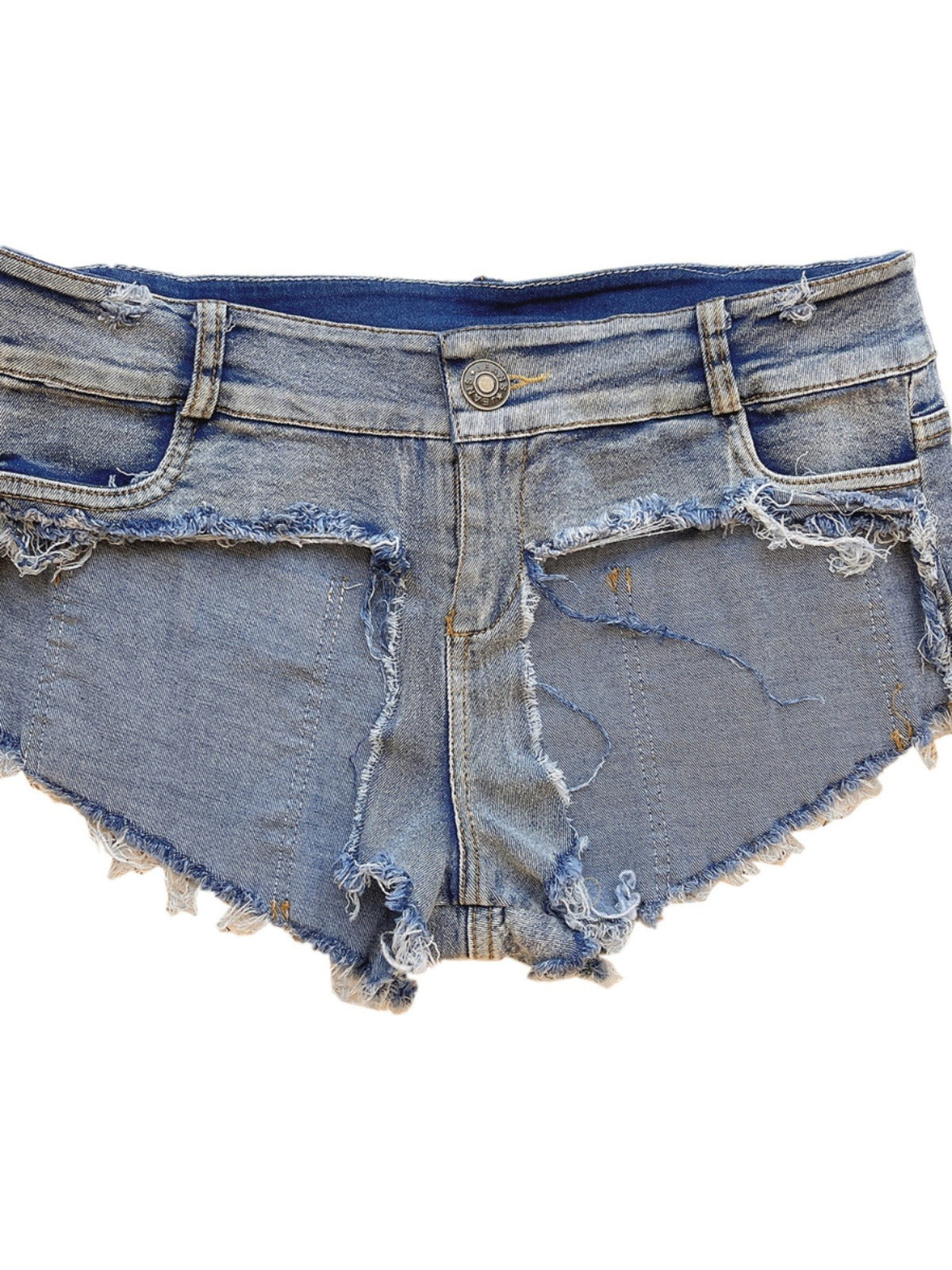 Sexy Rough Denim Hot Shorts