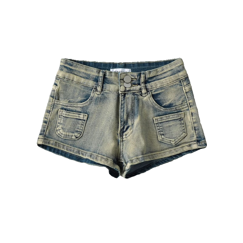Femboy Jean Short Shorts