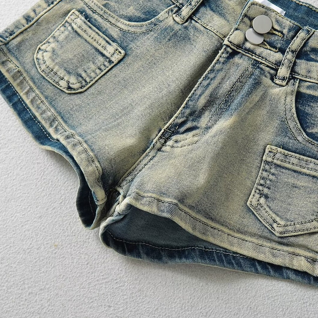 Femboy Jean Short Shorts
