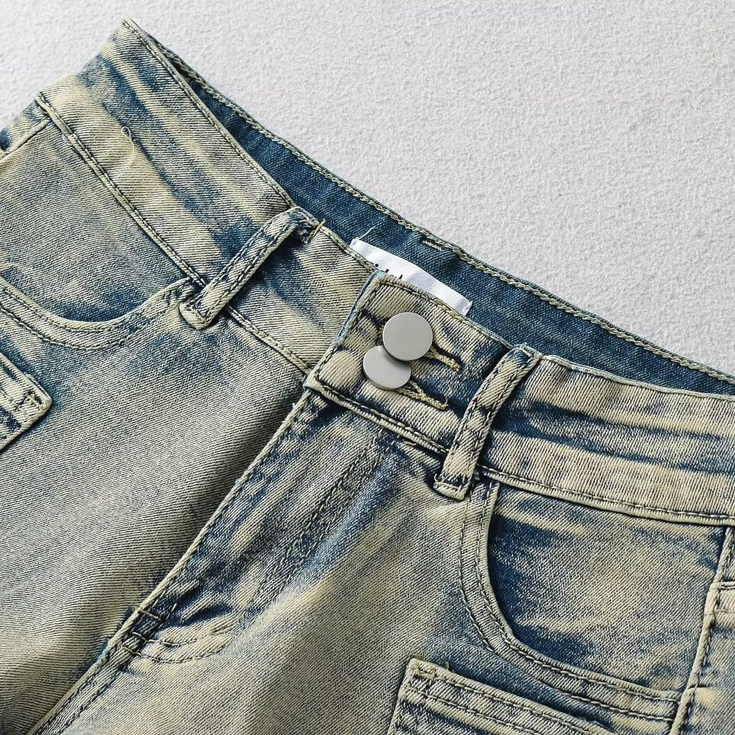 Femboy Jean Short Shorts