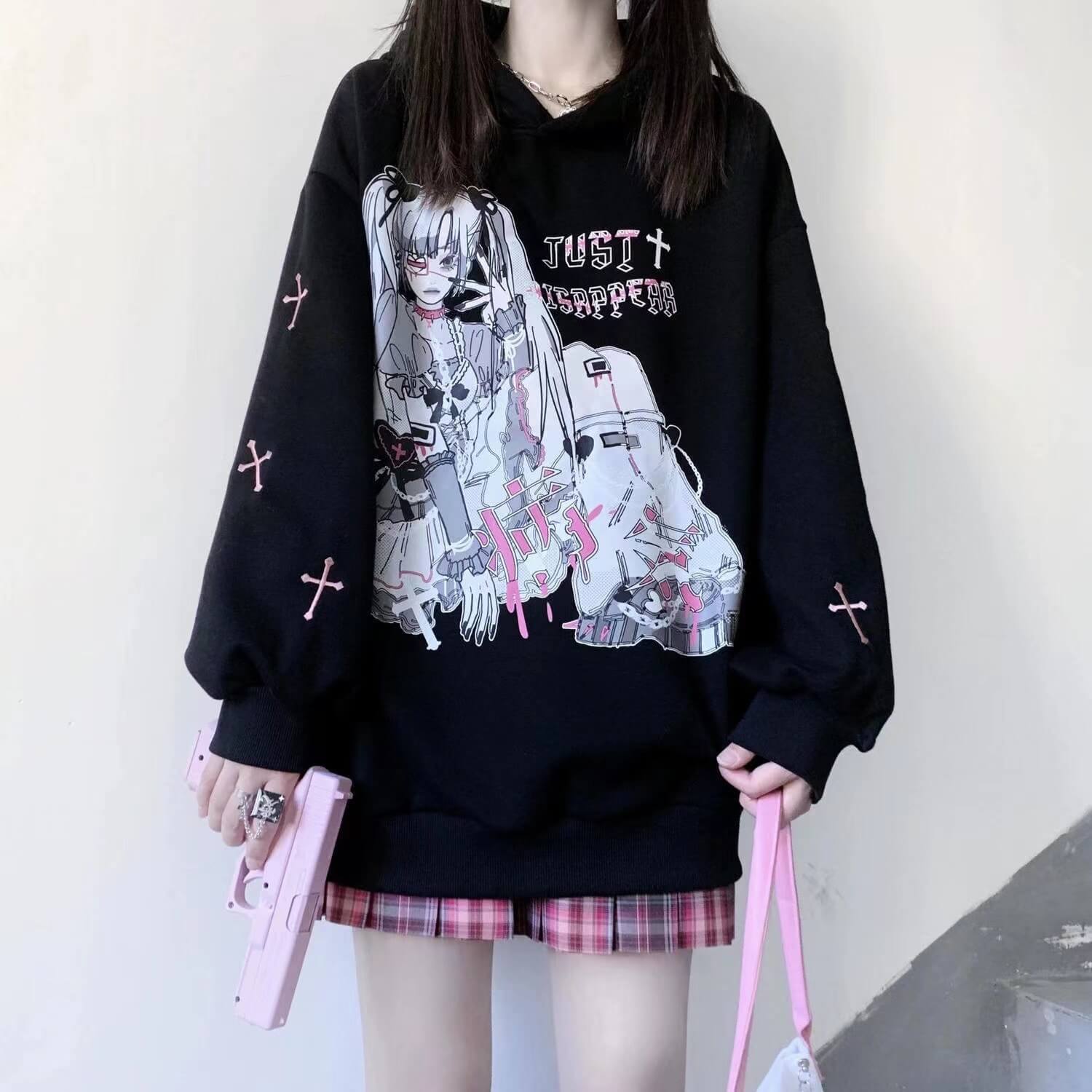 Cute Anime Oversized Hoodie