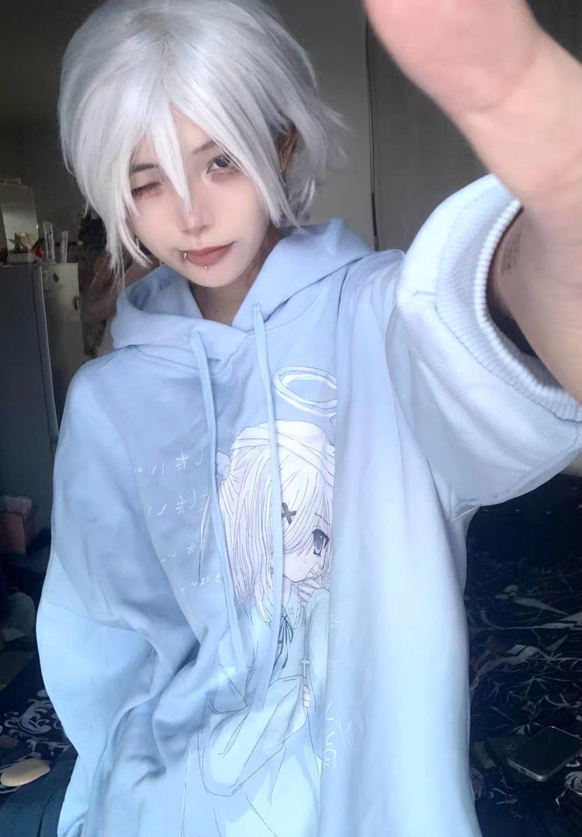 Femboy Oversize Jirai Kei Hoodie/Sweatshirt