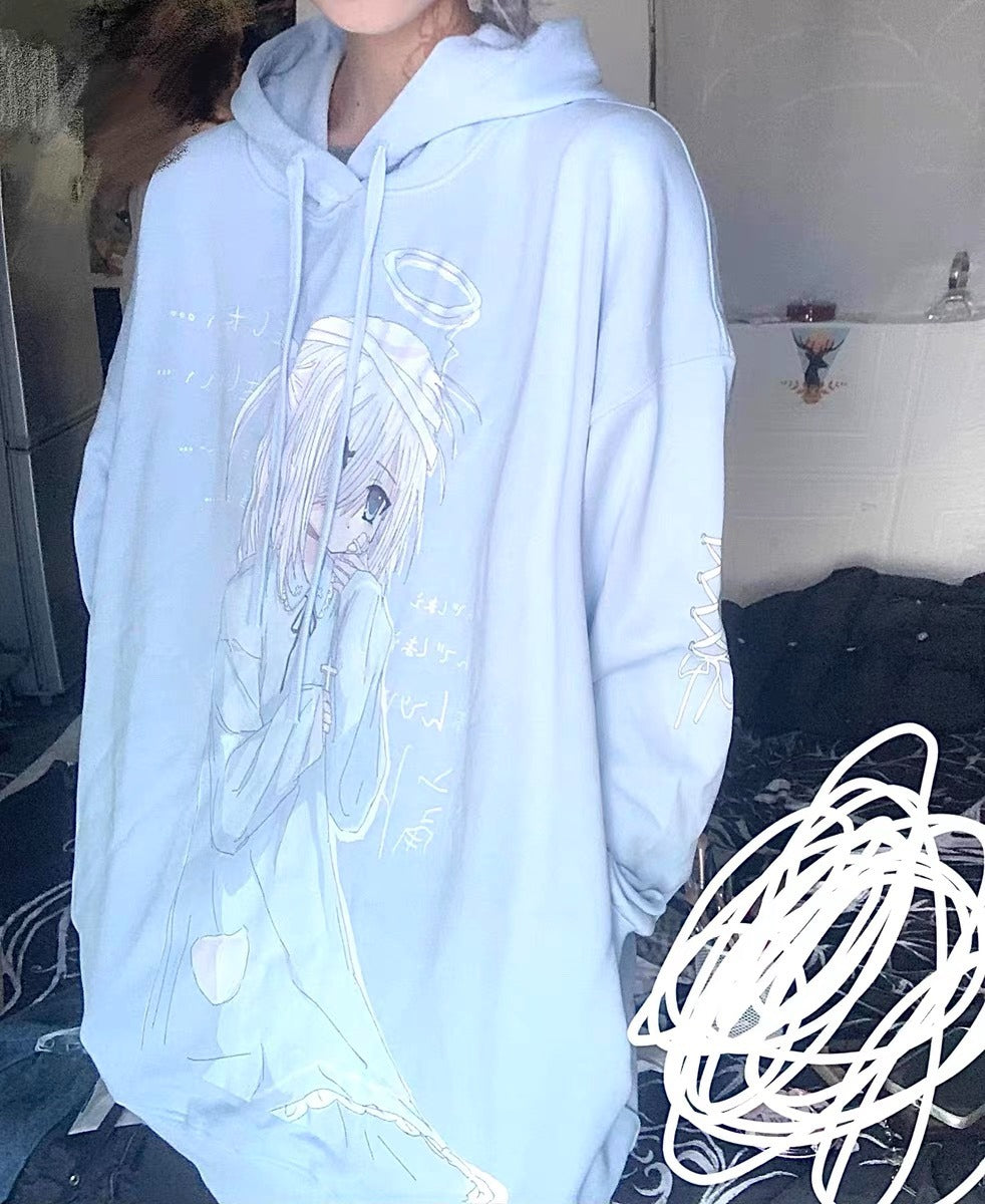 Femboy Oversize Jirai Kei Hoodie/Sweatshirt