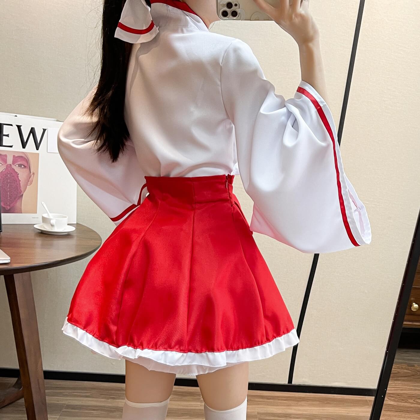 Shrine Maiden Cosplay Outfit