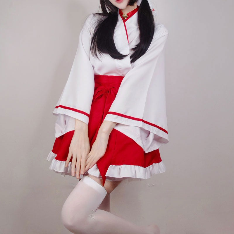 Shrine Maiden Cosplay Outfit